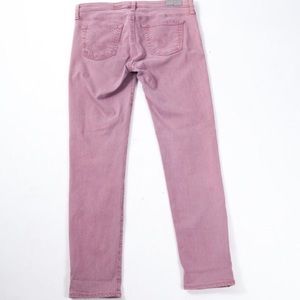 Adriana Goldschmied pink ankle jeans